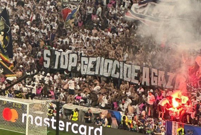 Suporter PSG di Laga Final Liga Champions: “Hentikan Genosida di Gaza”