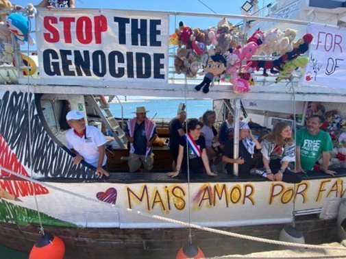Dari Laut ke Gaza, Upaya Kapal Freedom Flotilla Menembus Blokade