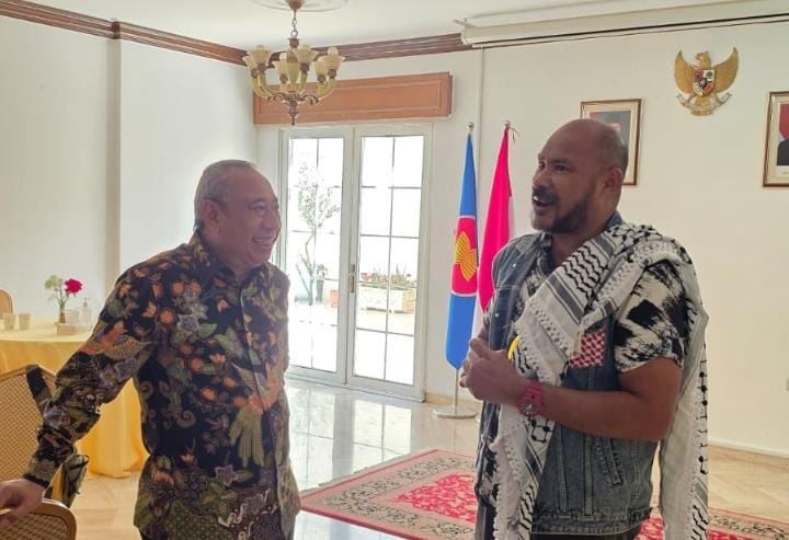 Delegasi Merah Putih NPC Diundang Dubes RI di Yordania, Bang Onim Laporkan Misi Kemanusiaan untuk Palestina