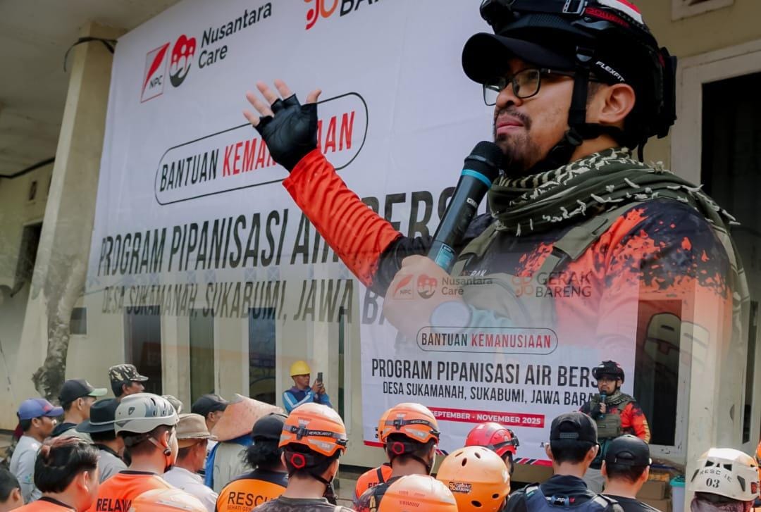 NPC Hadirkan Air Bersih untuk Warga Sukabumi: 1,5 Km Pipanisasi Atasi Krisis Musim Kemarau