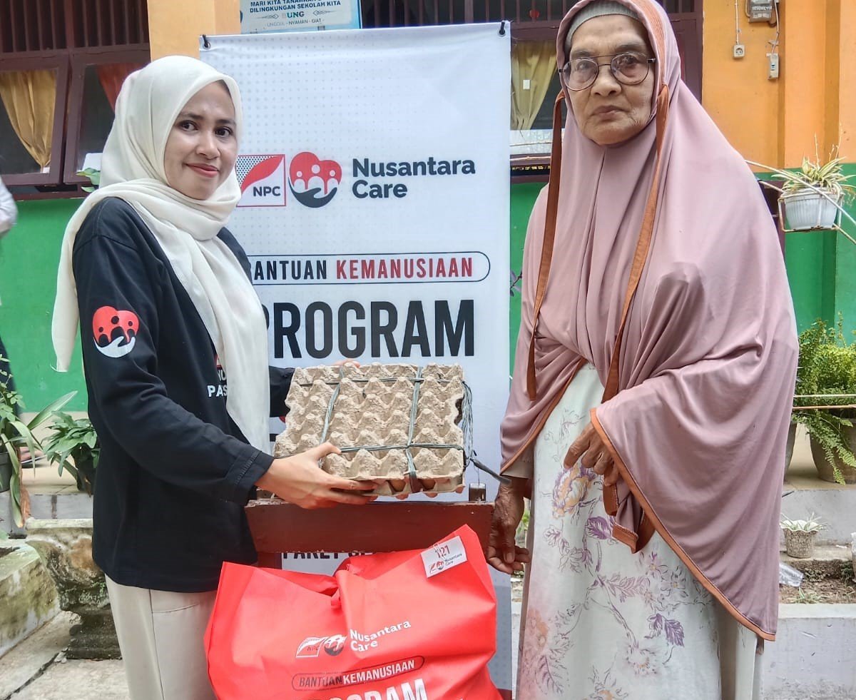 NPC Salurkan 200 Paket Sembako di Aceh Utara