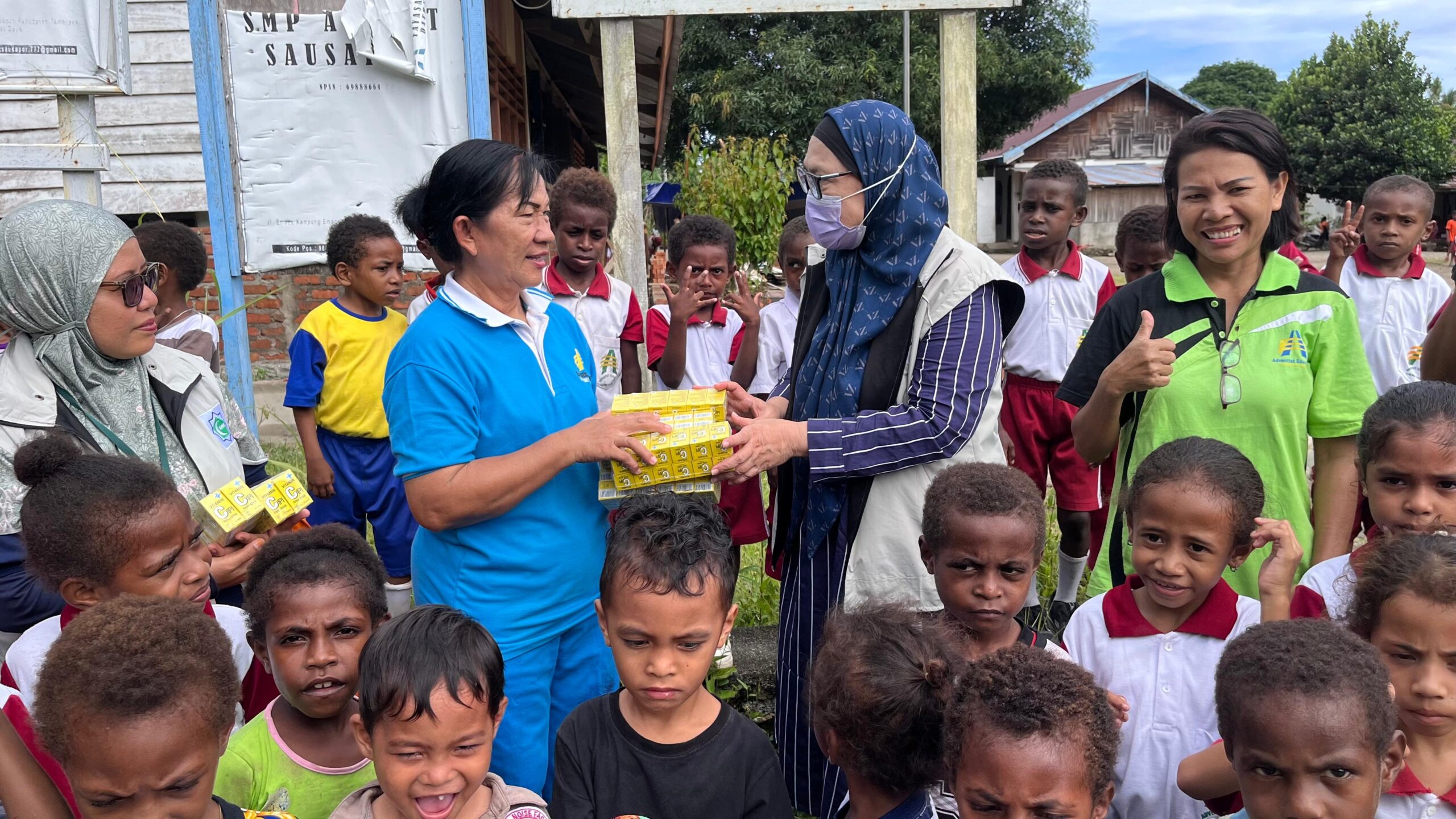 Ribuan Warga Terbantu : NPC dan ABMI Bawa Layanan Kesehatan dan Bantuan Sosial ke Papua Barat Daya