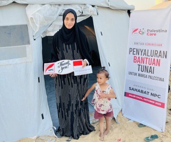 NPC Salurkan Bantuan Tunai untuk Warga Palestina di Gaza