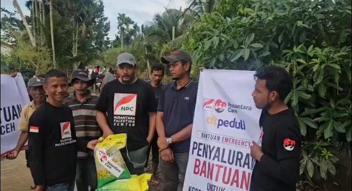 NPC Salurkan Bantuan Kemanusiaan untuk Korban Banjir di Aceh Utara