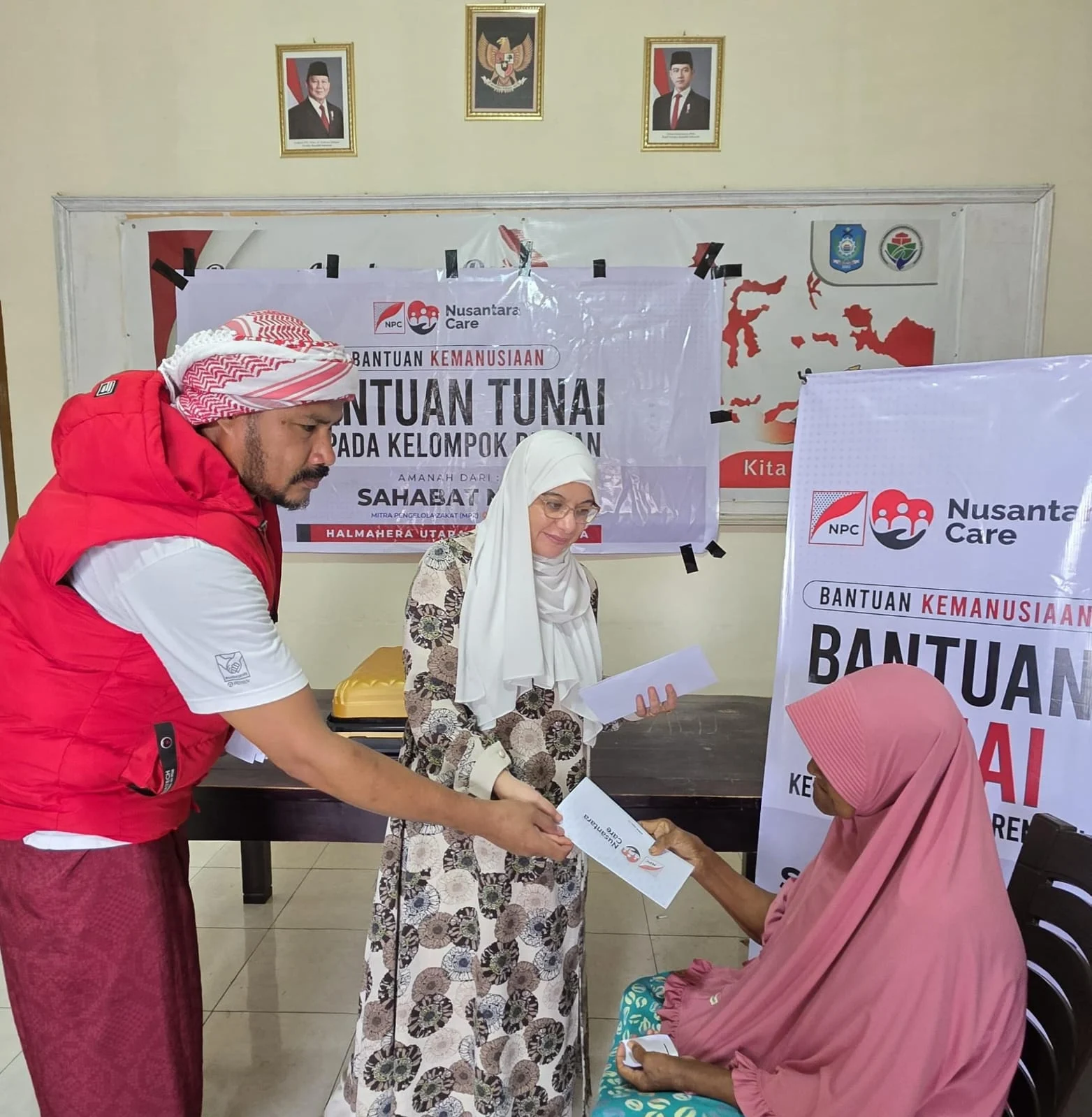 NPC Rampungkan Distribusi Bantuan Tunai di Halmahera Utara