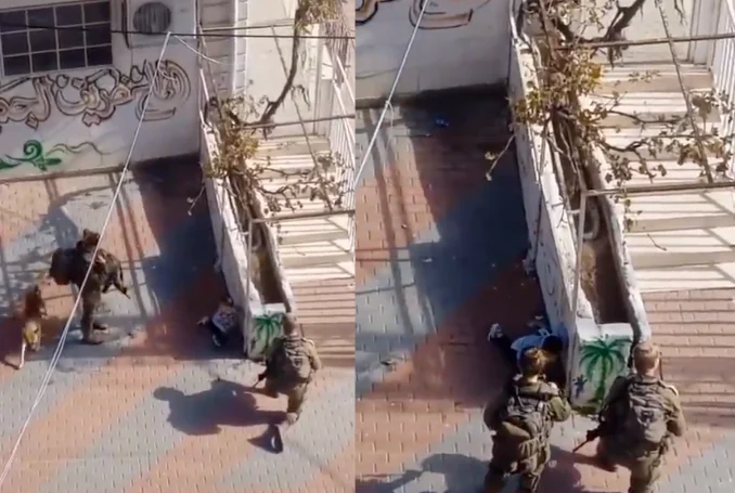 Bocah Dua Tahun Palestina Ditodong Senjata Tentara Israel di Hebron