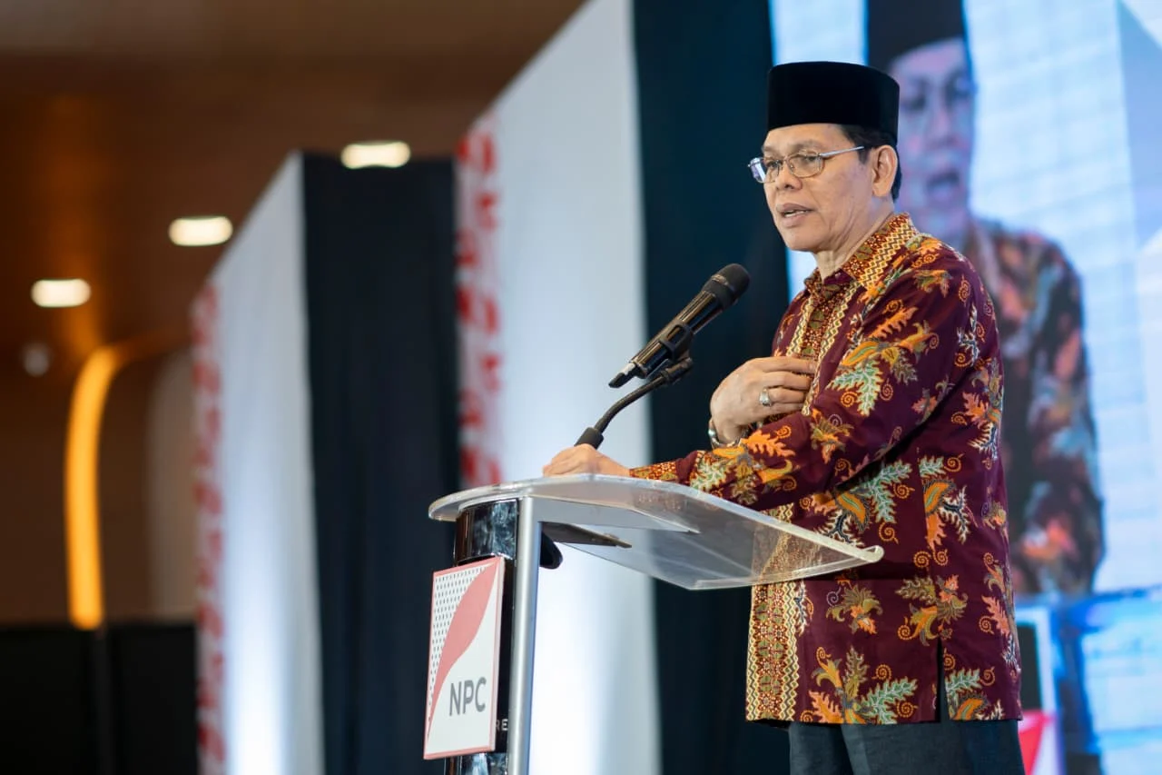 Sekjen MUI Tegaskan Nasionalisme dan Solidaritas Palestina di Launching LAZNAS NPC
