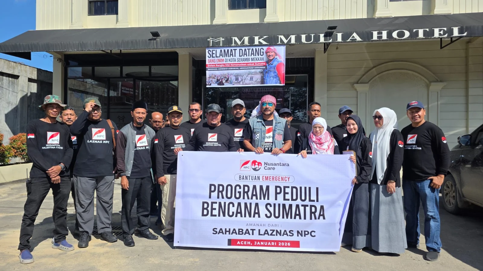 Bang Onim dan NPC Salurkan Bantuan Darurat untuk Korban Banjir Aceh Utara