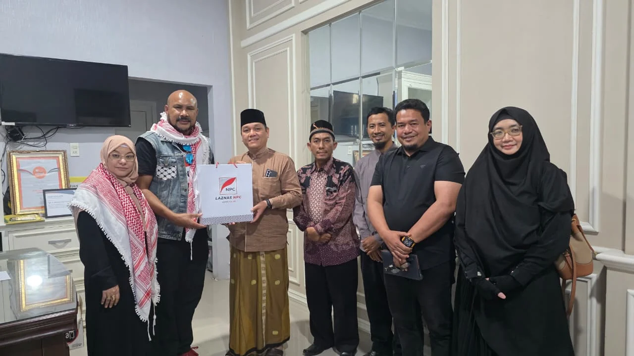 Bang Onim dan LAZNAS NPC Aceh Jajaki Kerja Sama Kemanusiaan dengan Baitul Mal Aceh