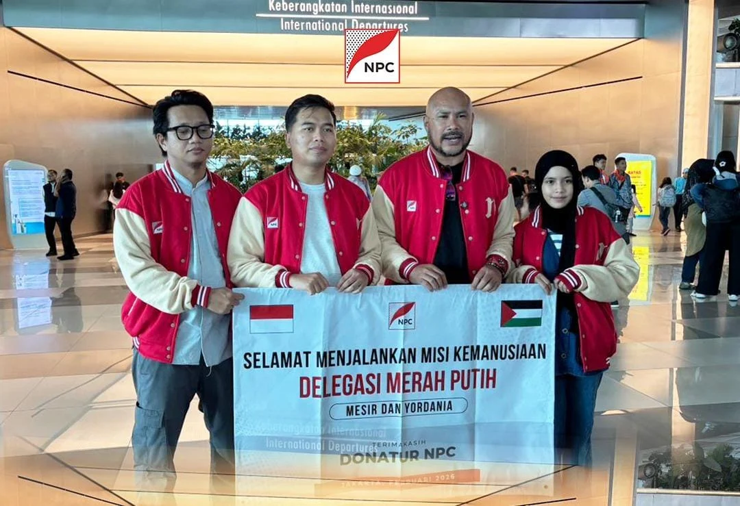 Delegasi Merah Putih Berangkat ke Mesir dan Yordania, Lanjutkan Misi Kemanusiaan untuk Pengungsi Gaza