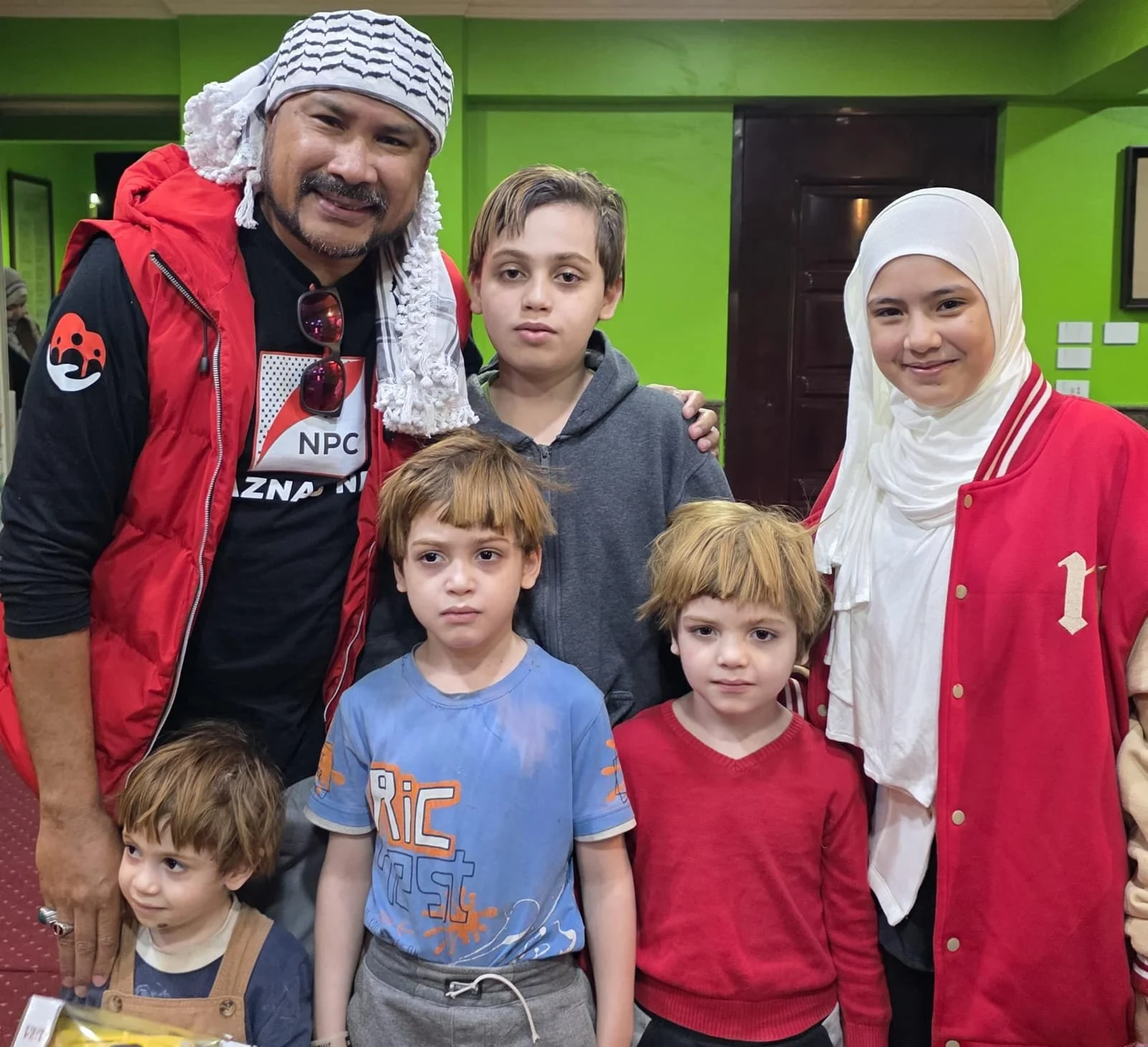 Sentuhan Harapan di Nuberia: 40 Anak Yatim Gaza Terima Bantuan Tunai dari NPC