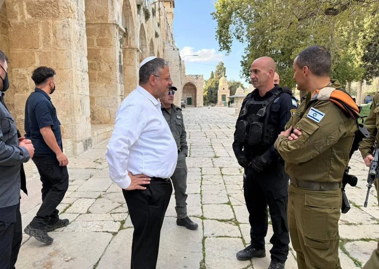 Meski Tuai Kecaman Internasioanl, Itamar Ben-Gvir Lakukan Serbuan Provokatif di Kompleks Masjid Al-Aqsa