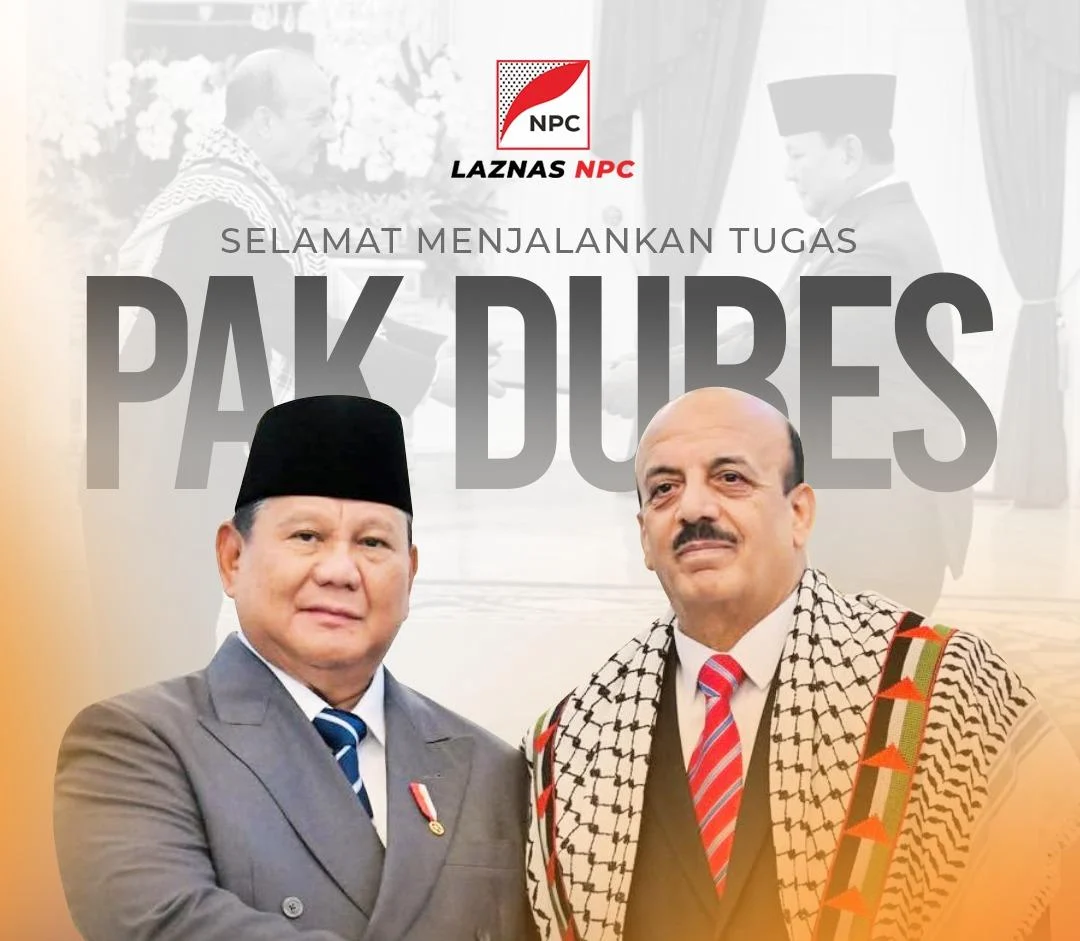 Dubes Palestina Resmi Bertugas di Indonesia, NPC Sampaikan Ucapan Selamat