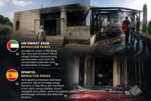 Uni Emirat Arab dan Spanyol Kompak Kutuk Serangan Ekstremis Yahudi di Tepi Barat
