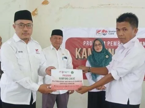 Kemenag dan LAZNAS NPC Luncurkan Program Kampung Zakat di Jaka Setia
