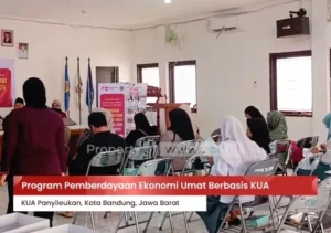 NPC dan KUA Panyileukan Gelar Pelatihan Program Ekonomi Umat bagi Penerima Manfaat