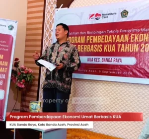 Pelatihan Business Plan KUA Banda Raya Perkuat Kemandirian Usaha Penerima Manfaat