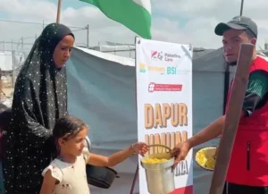 LAZNAS NPC Lanjutkan Dapur Umum untuk 1.000 Pengungsi Palestina di Gaza