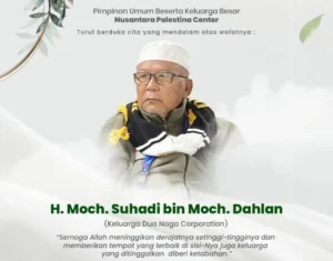 Nusantara Palestina Center Berduka atas Wafatnya H. Moch. Suhadi